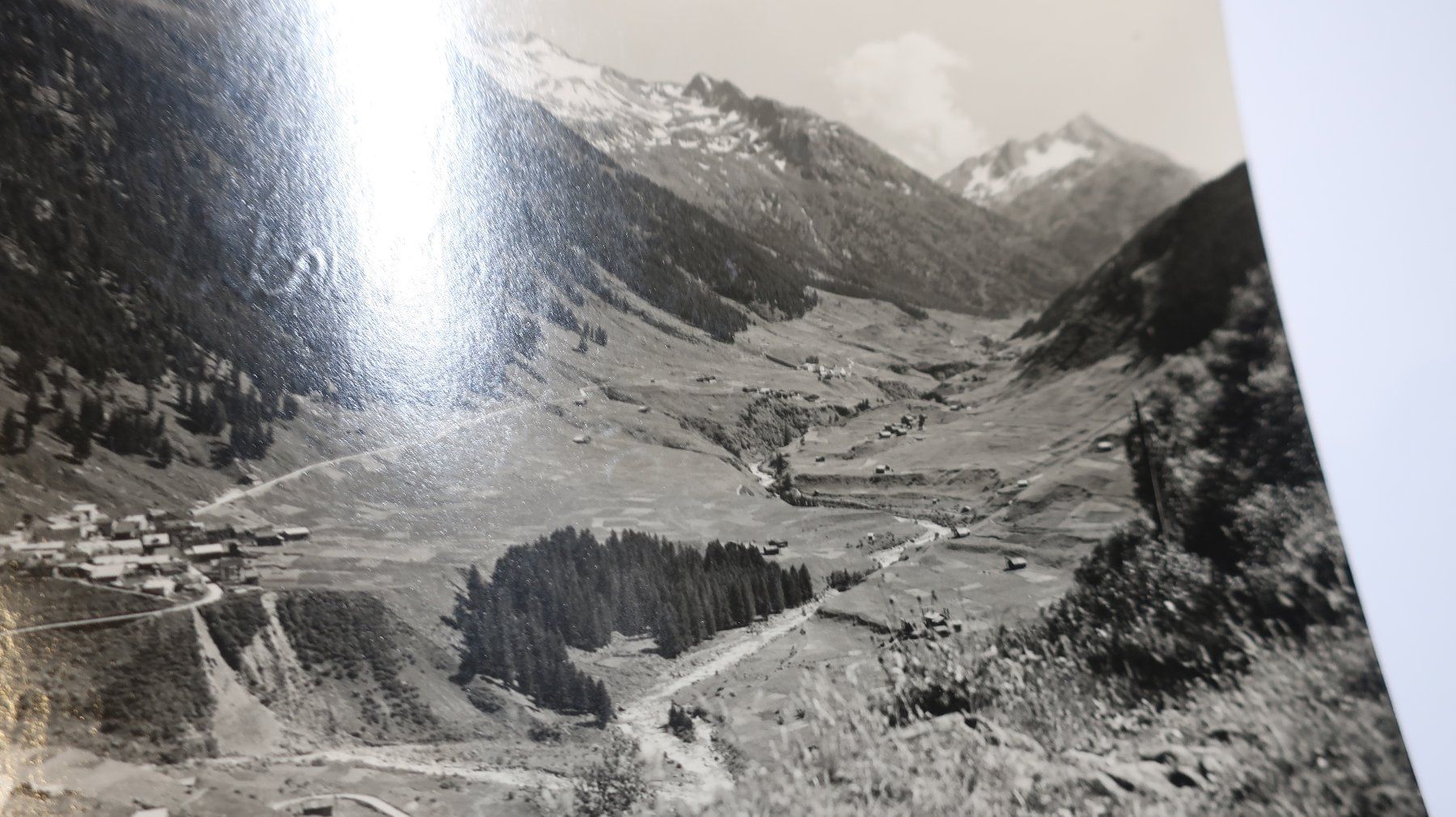 Cartoline postali: Curaglia mit Piz Scopi  1936 – Usato da Cormoret venduto da Pascalll2001 2