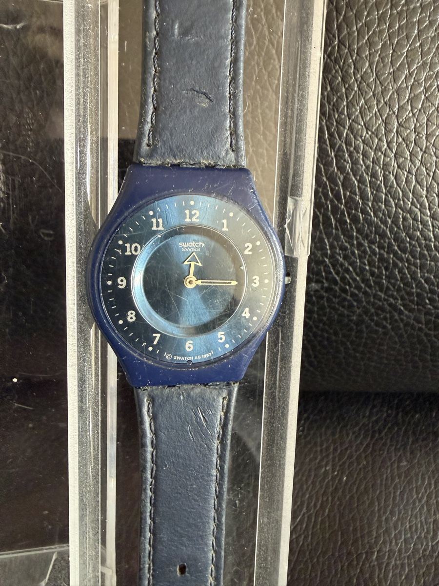 Swatch Orologi: Swatch vintage bleu marine – Usato da Lausanne venduto da Pascal9999 1