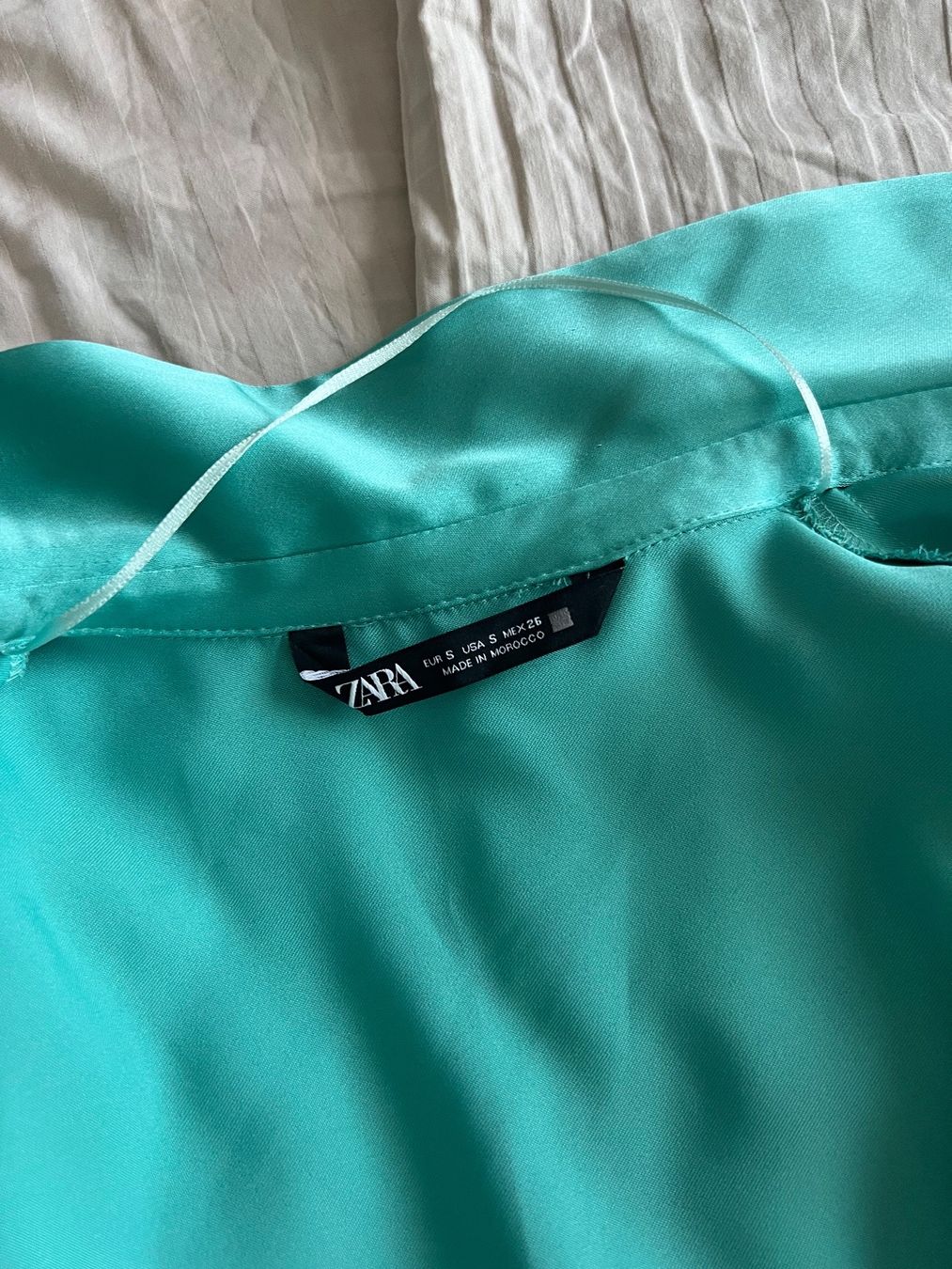 Zara Camicette: Wickelbluse, Türkis, Gr. S – Nuovo (secondo la descrizione) da Zürich venduto da llor.dell 3