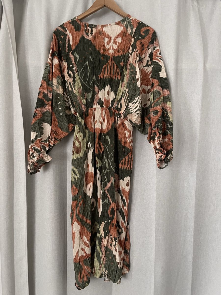 Robes: Buntes Viskose Midikleid, Einheitsgrösse,Versand 9.- – Neuf (Voir description) à Meilen par ana9 1