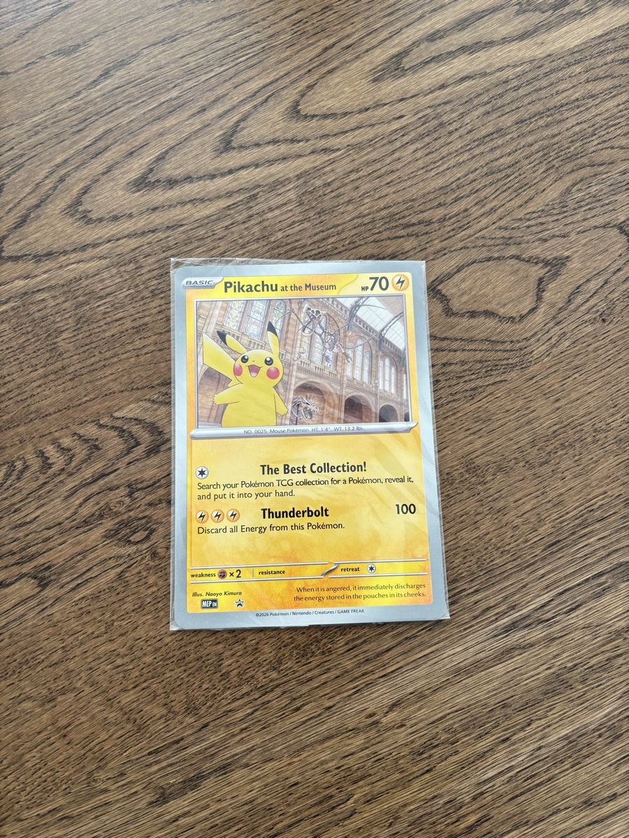 Pokémon Carte collezionabili: Pikachu at the museum – Nuovo e nell'imballaggio originale da Sementina venduto da GiovanniPandolfi