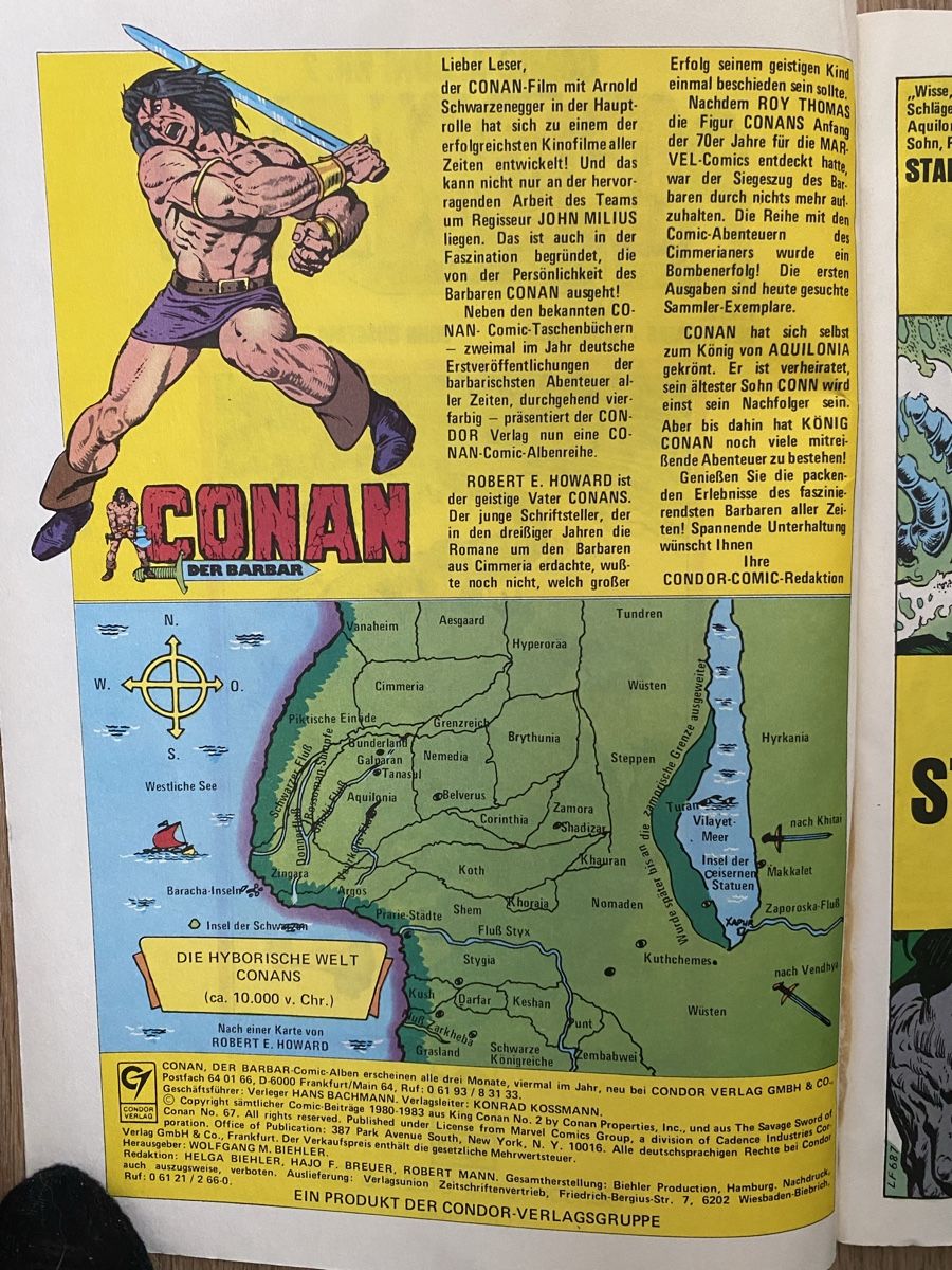 Comics: CONAN der Barbar - Heft Nr 2 – Gebraucht aus Dübendorf von Montclair 2