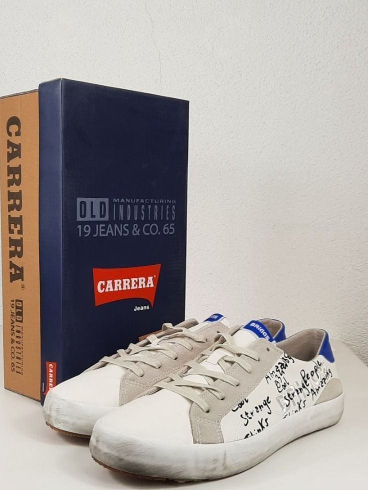 Carrera Scarpe da uomo: CARRERA Original BRIGGS Used Look Sneaker mit Print Gr. 41 – Nuovo e nell'imballaggio originale da Seuzach venduto da VT-Collections1
