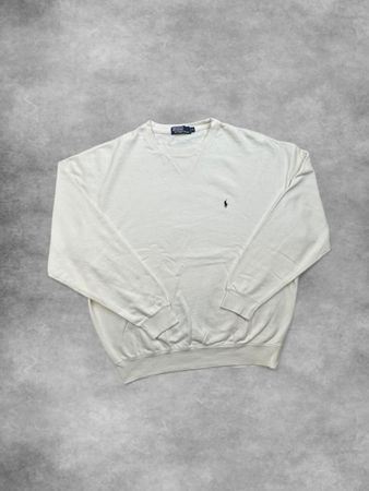 Ralph Lauren white sweatshirt