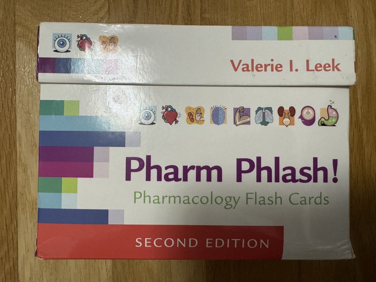 Sonstiger Schulbedarf: Pharm Phlash Pharmacology Flash Cards Second Edition – Gebraucht aus Aarau Rohr von mic_d6nr