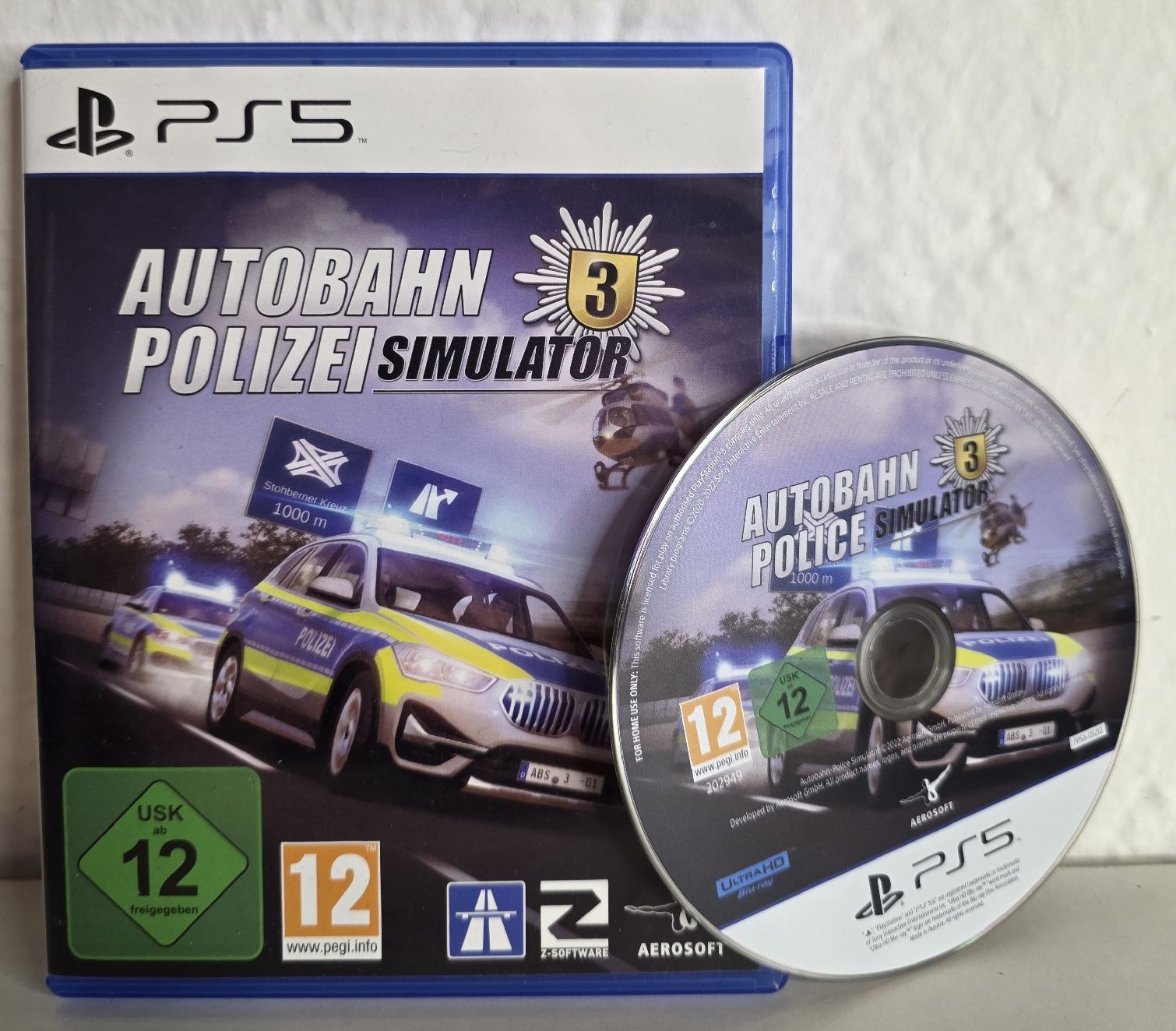 Jeux: Autobahn Polizei Simulator 3 PS5  – D'occasion à Ehrendingen par lax21
