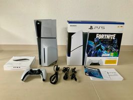 ab 1.- Sony PS5 Slim Disc Edition, Fortnite, wie neu, OVP!