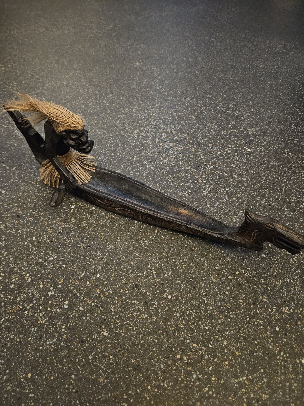Alle Dekorationen: Holzboot mit Figur, Deko-Objekt – Gebraucht aus Anwil von tamoos