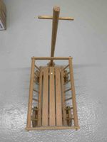 Holz-Trolley Spielzeugwagen Holz natur guter Zustand