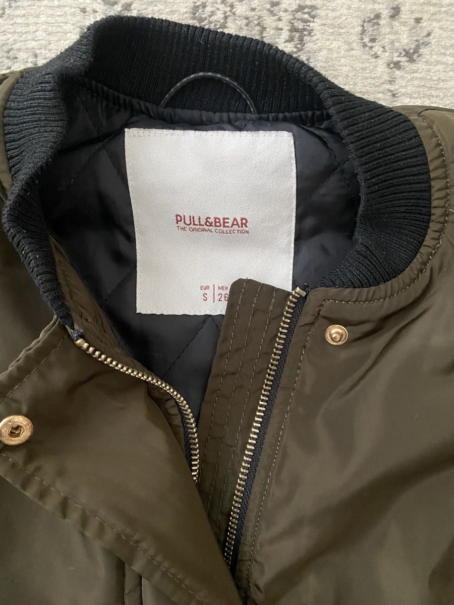 Pull&Bear Mäntel: Doudoune kaki longue, S – Neu (gemäss Beschreibung) aus Bussigny von cac_q2c6 1