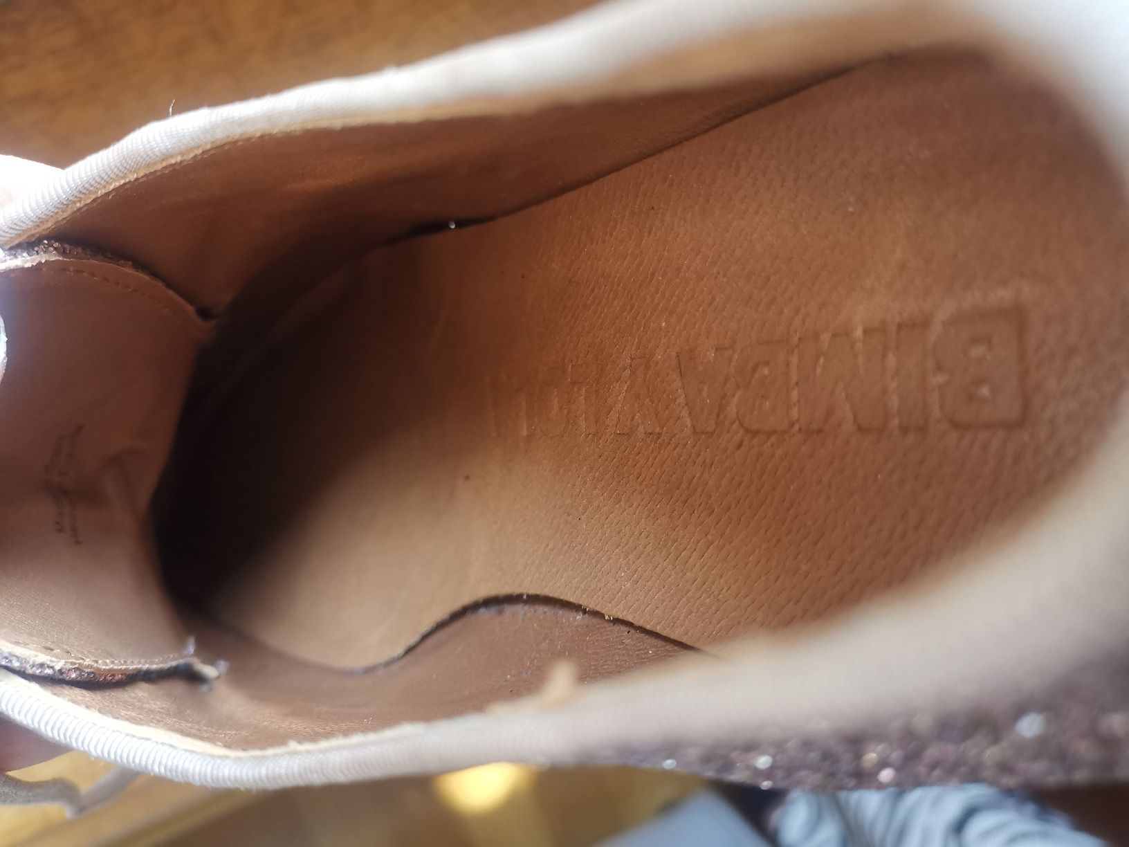 Damenschuhe: Bimba Y Lola, Leder Schuhe mit Glitzer – Neu (gemäss Beschreibung) aus Uerikon von pink_flamingo 6