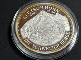 3. 1 Medaille  999 Silber, 20 Gramm