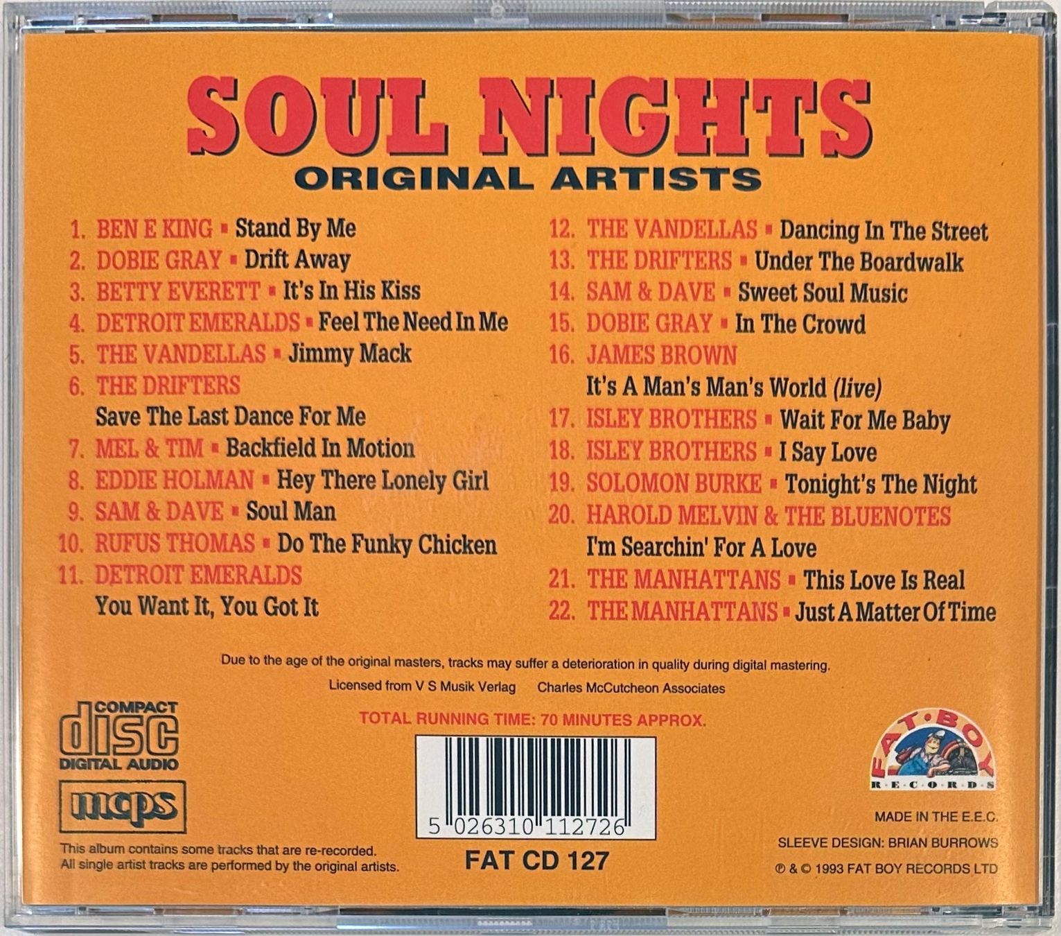 CD: Soul Nights – Usato da Martigny venduto da jereq 1