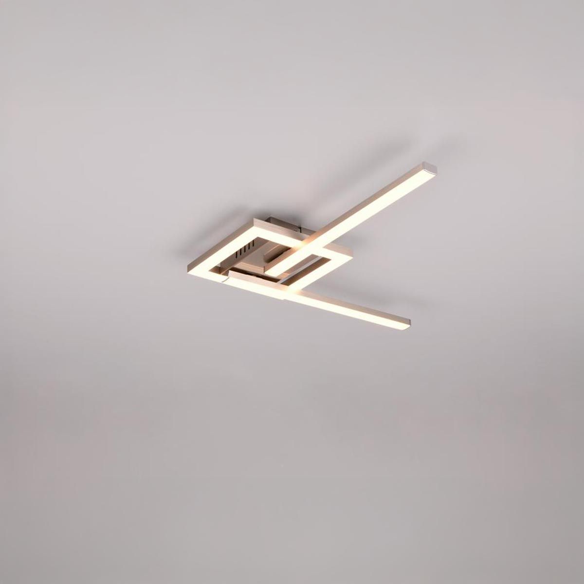 Kronleuchter & Deckenlampen: LED Deckenleuchte, Nickel, 55 cm x 16 cm – Neu (gemäss Beschreibung) aus Kreuzlingen von Smart-Light 6
