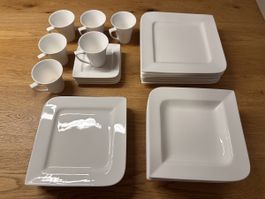 "flirt by moderne" Geschirr Set, Teller & Tassen, Neu