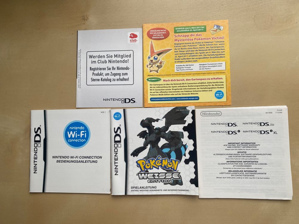 Pokémon Weisse Edition Kaufen auf Ricardo