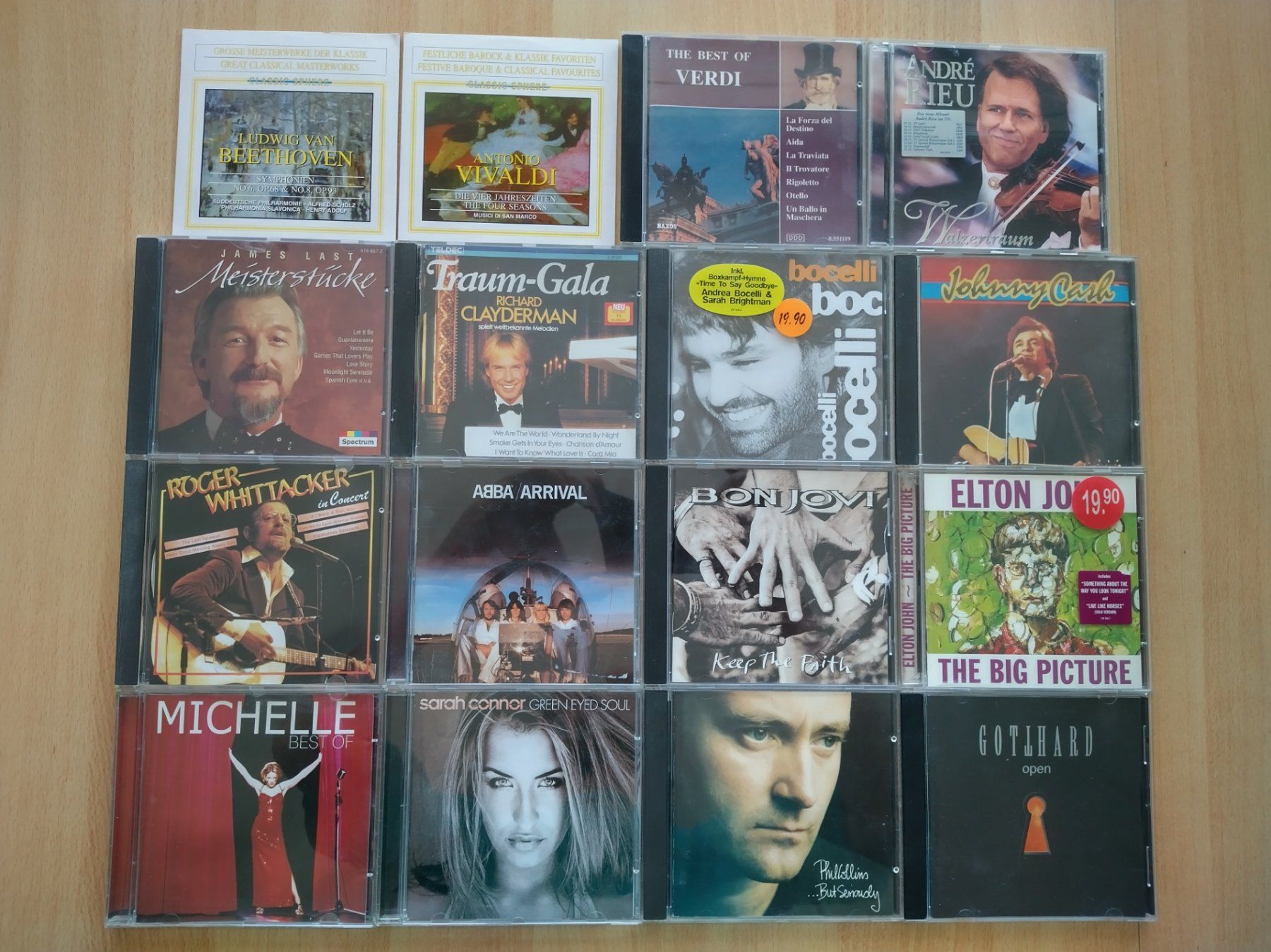 CDs: CD Sammlung: Div. Musikrichtungen / 60 CD's! – Gebraucht aus Jona von Argus36 5