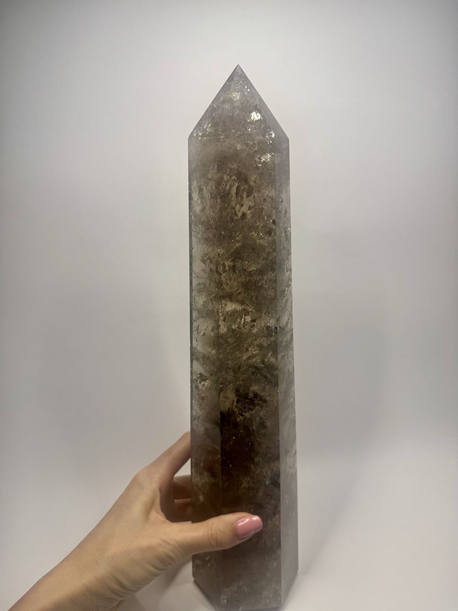 Mineralien & Heilsteine: Wunderschöne Rauchquarz Spitze Kristall 36cm – Neu und originalverpackt aus Zürich von unique2010 9