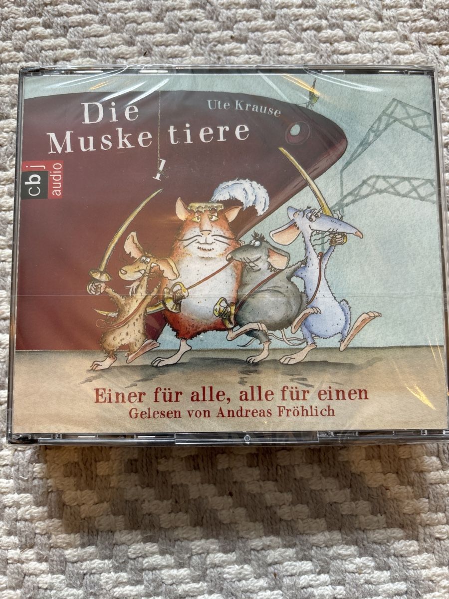 Audiolibri: Doppel CD: Die 3 Musketiere NEU – Nuovo e nell'imballaggio originale da Zürich venduto da K.St.
