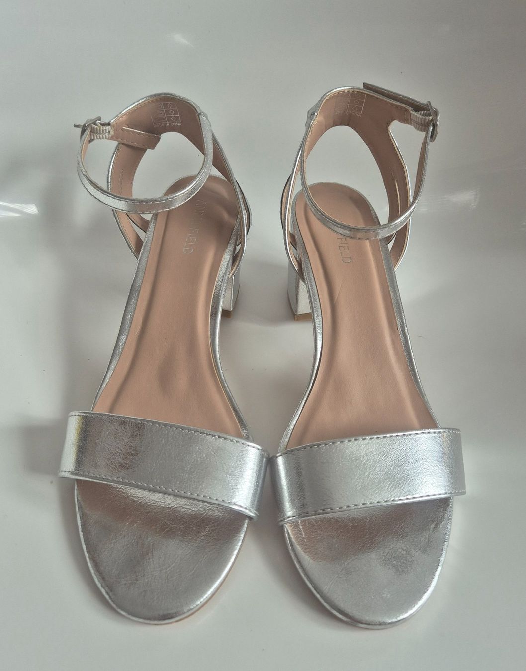 Anna Field Damenschuhe: Riemensandalette - silver, Gr. 39 – Gebraucht aus Volketswil von Dokinka 7