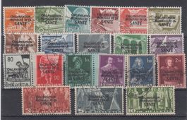 Timbres OMS 6 - 25 oblitéré (394.--)