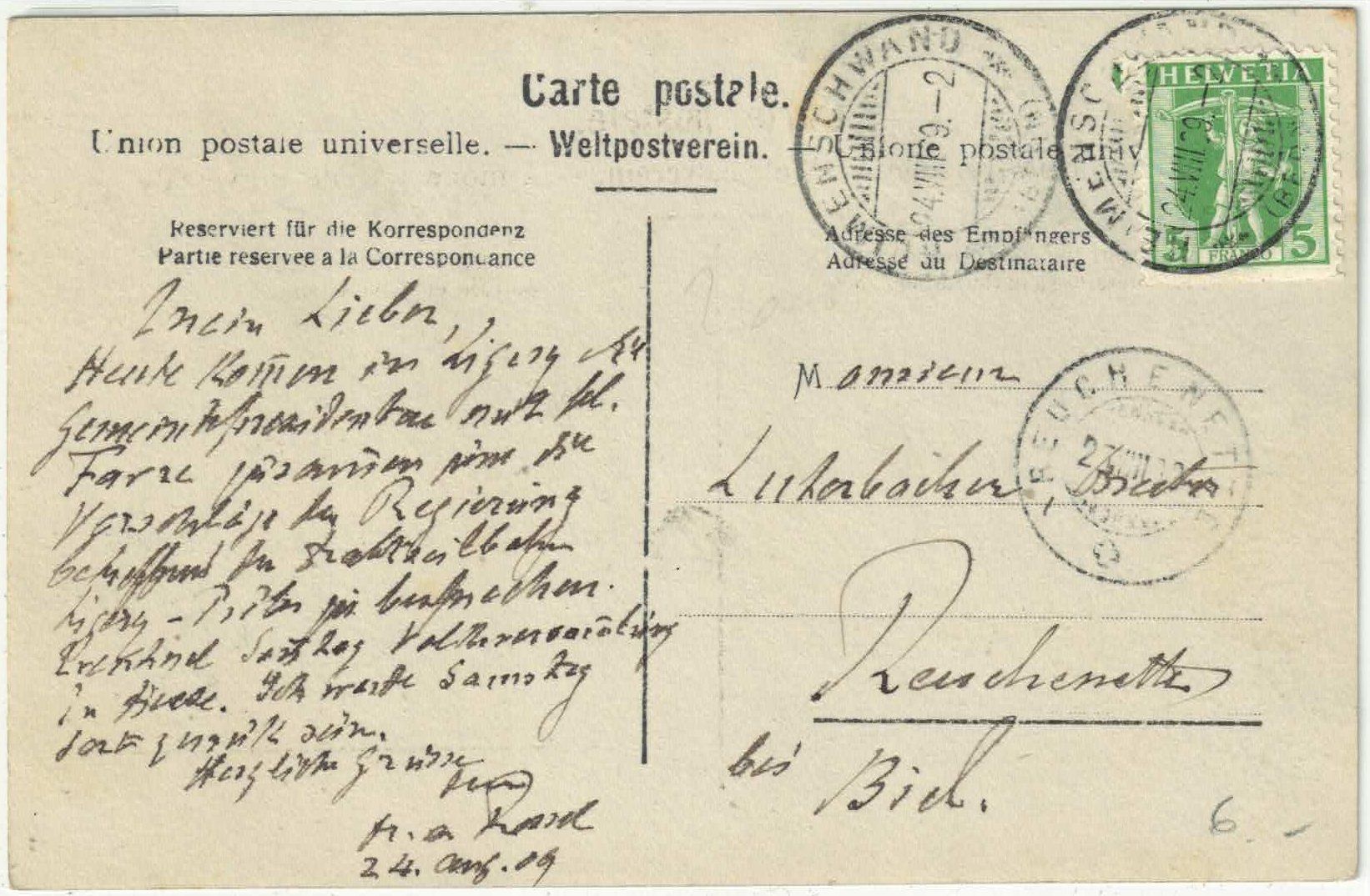 Cartes postales: Heimenschwand - Panorama – D'occasion à Ettingen par Kartenplanet 1