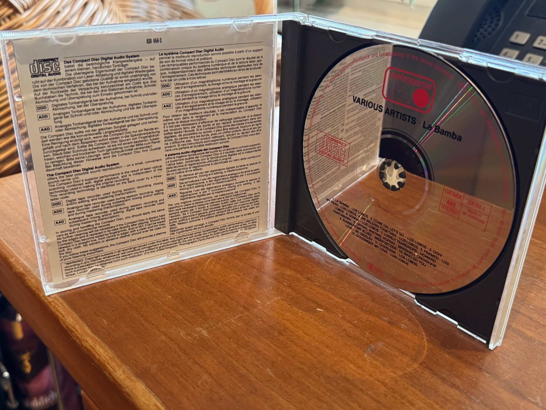 CD: La Bamba - Soundtrack - HG42D – Usato da Küsnacht ZH venduto da swisssales.net 2
