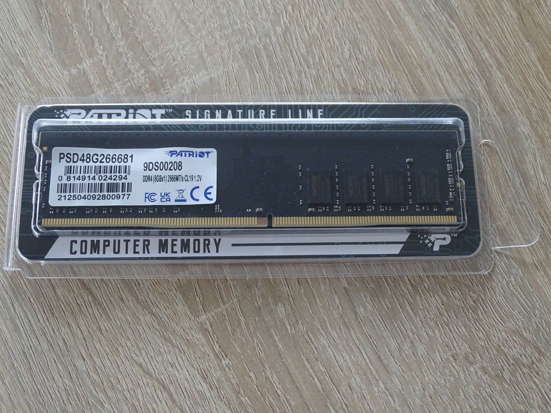 Memoria / RAM: Patriot DDR4-2666 8GB RAM – Nuovo e nell'imballaggio originale da Obergerlafingen venduto da S-T-S 4