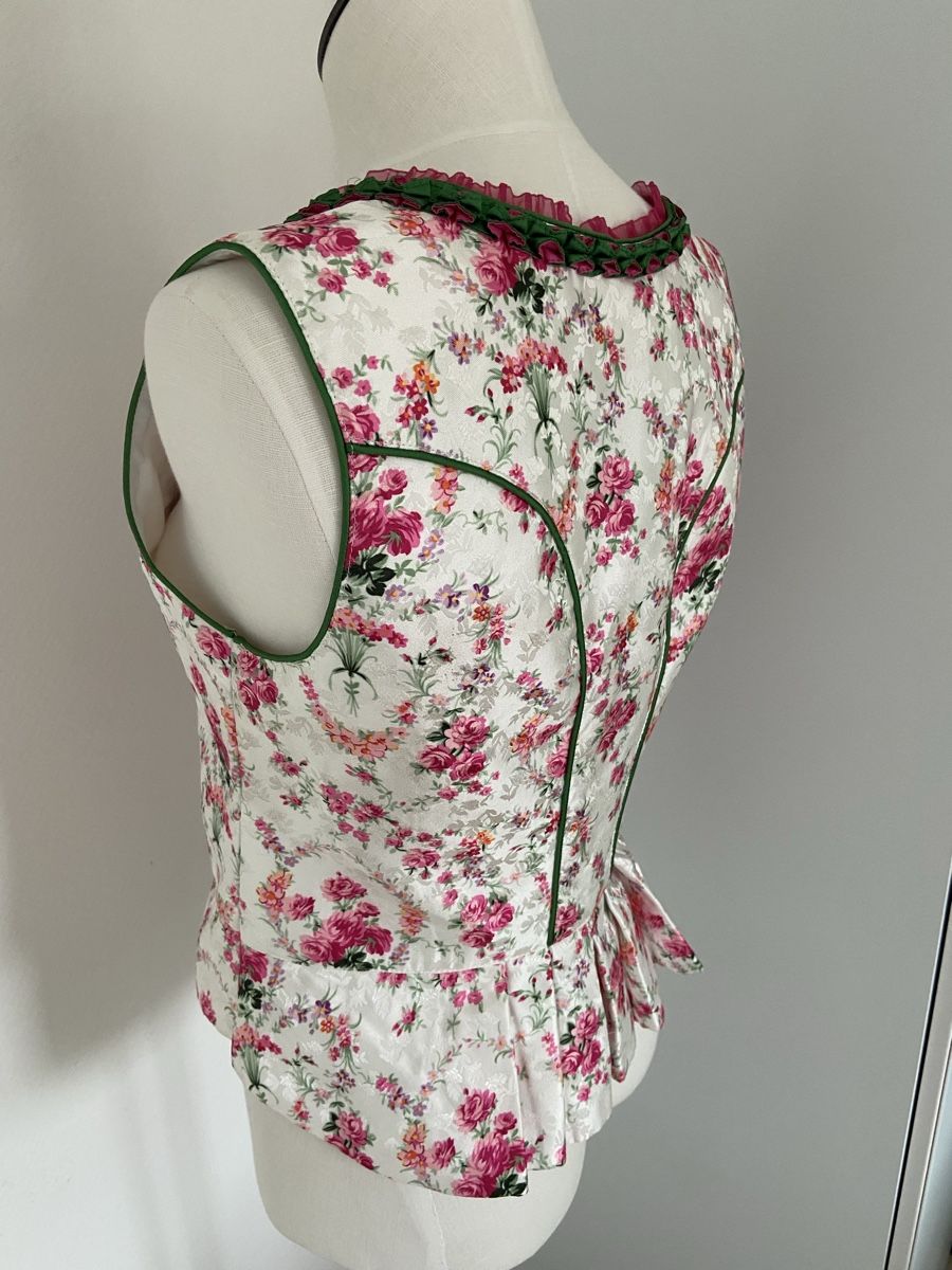 Camicette: Sommer Dirndl-Mieder , Gr.40 Top – Nuovo (secondo la descrizione) da Sargans venduto da Ajom_3 1