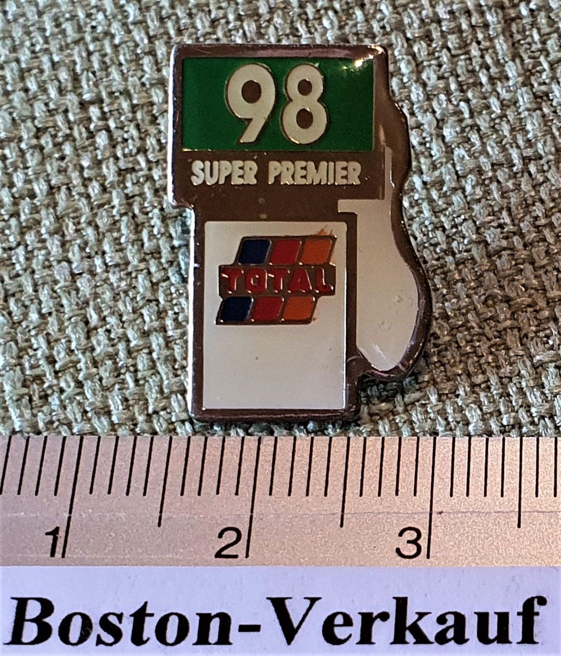 Placchette & Badge: D256 - Pin TOTAL Super Benzin 98 Premier – Usato da Reinach BL venduto da Boston-Verkauf 1