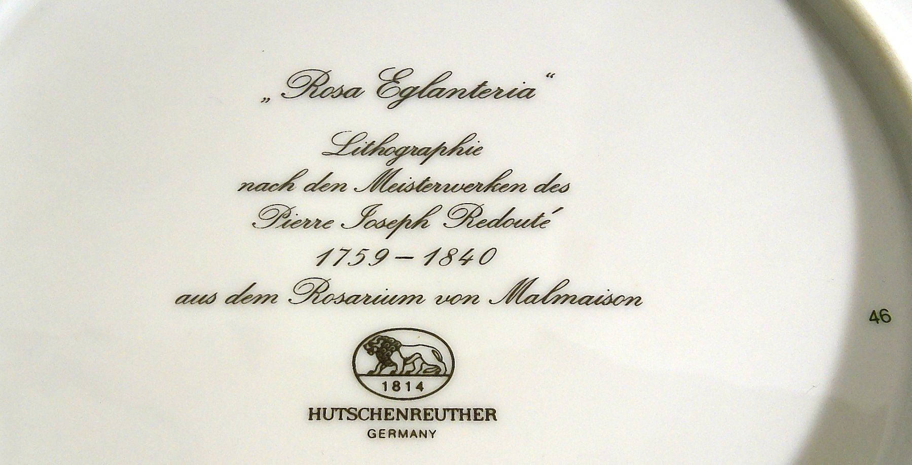 Hutschenreuther Piatti: Zierteller Hutschenreuter – Usato da Kleinlützel venduto da tomfundus 2