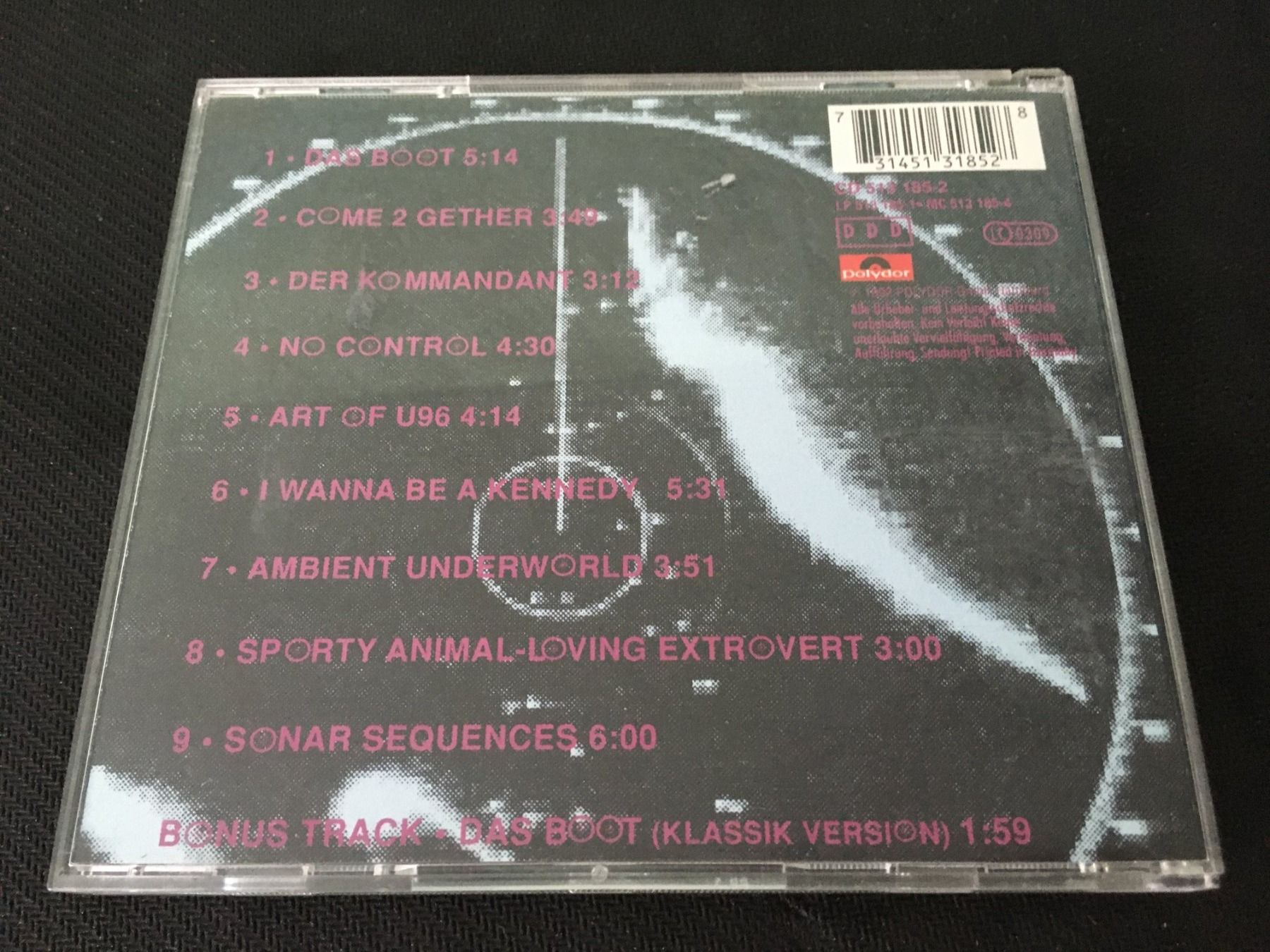 CDs: U96 - Das Boot -CD- – Gebraucht aus St.Gallen von MedienJoe 1