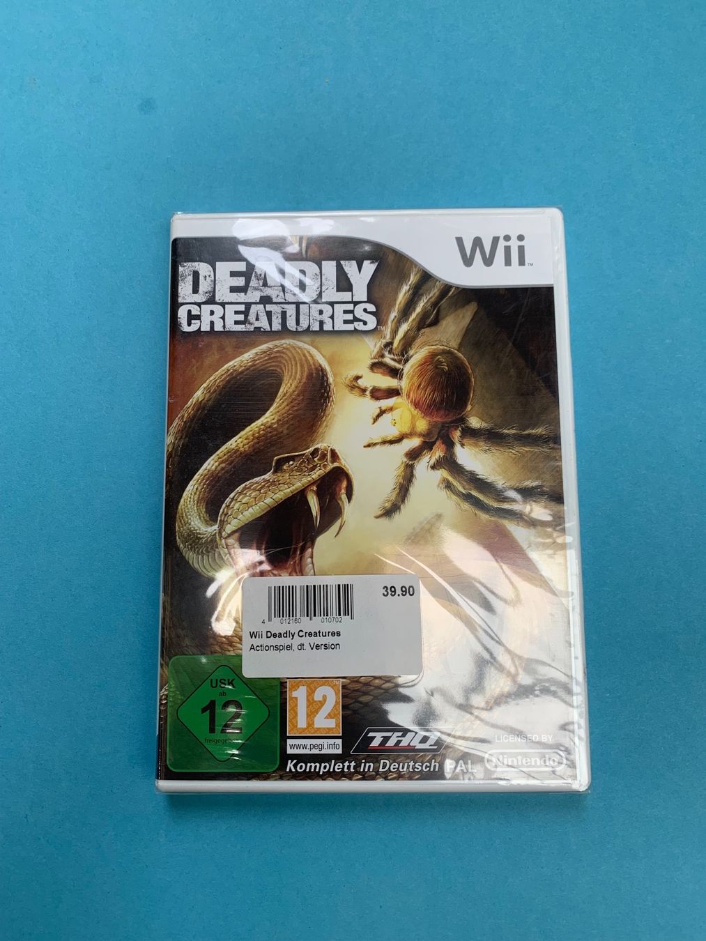 Nintendo Giochi: Wii: Deadly Creatures / NEU – Nuovo e nell'imballaggio originale da Kölliken venduto da sergesellsretro