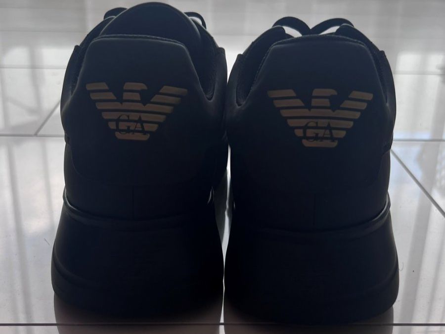Armani Scarpe da uomo: Emporio Armani Sneaker low - black – Nuovo (secondo la descrizione) da Muri AG venduto da sabri_25 1