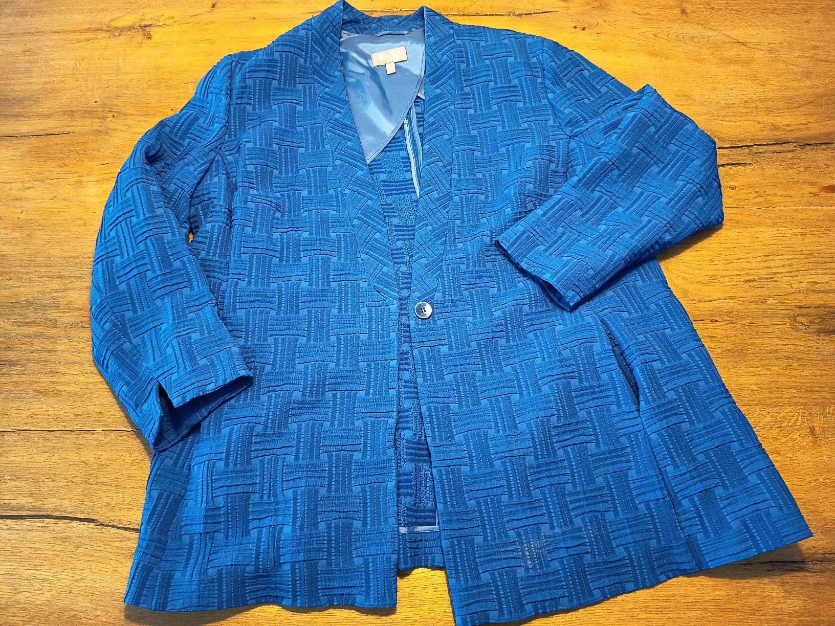 Ulla Popken Giacche: Blazer Gr. 48 blau Selection by Ulla Popken TOP – Usato da Belp venduto da lamadefi12