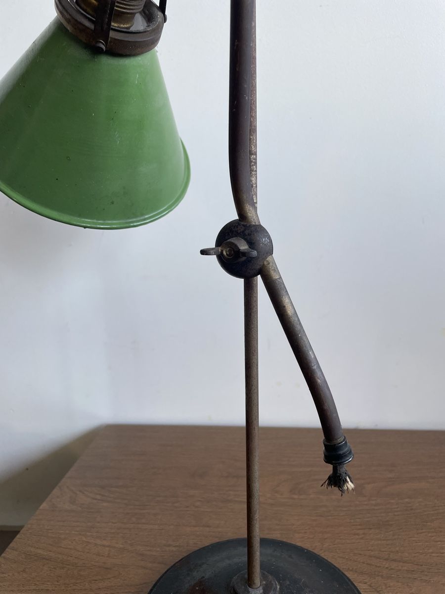 Lampade: Lampe Ancienne Industrie Horlogère – Usato da Vallamand venduto da Bricbracbroc82 4