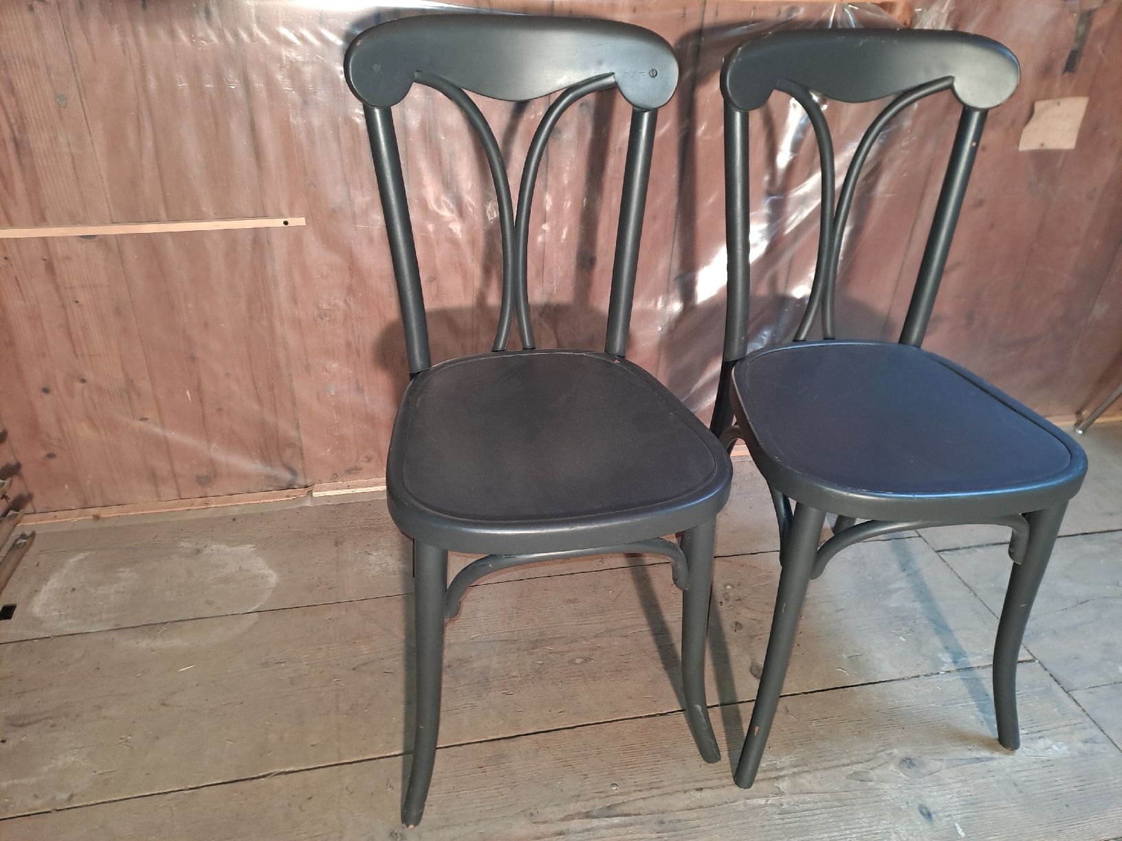 Thonet Sedie: Set 2 Thonet Stühle um 1920 Bugholz – Usato da Gebenstorf venduto da suroh