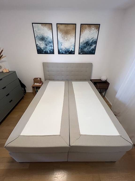 Letti: Boxspringbett mit Bettkästen – Usato da Luzern venduto da mai_98ws 1