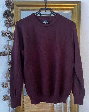 Herrenpullover 100% Merino Wolle Gr. S Top Qualität