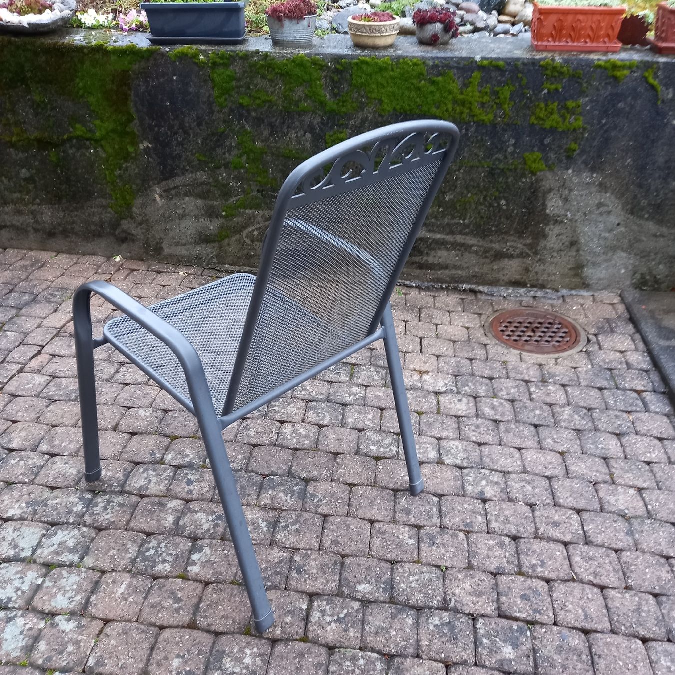 Stühle: 4Gartenstühlel ( Streckmetall) – Gebraucht aus Langenthal von RudolfK01 2