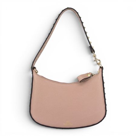 Valentino Rockstud Schultertasche Poudre