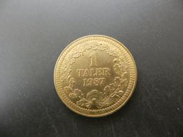Medaille Zofingen 1 Taler 1987