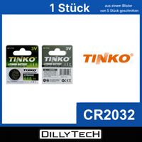 TINKO CR2032 Knopfzellenbatterie - 1 Stk.