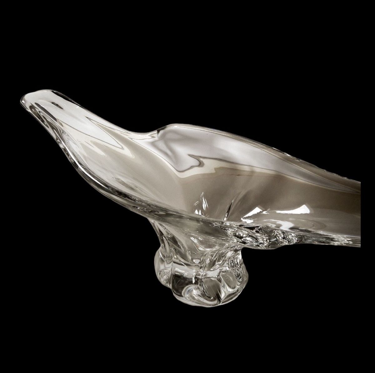 Piatti di portata: Coupe en cristal de Sèvre, 6,5kg – Usato da Genève venduto da manu1206 4