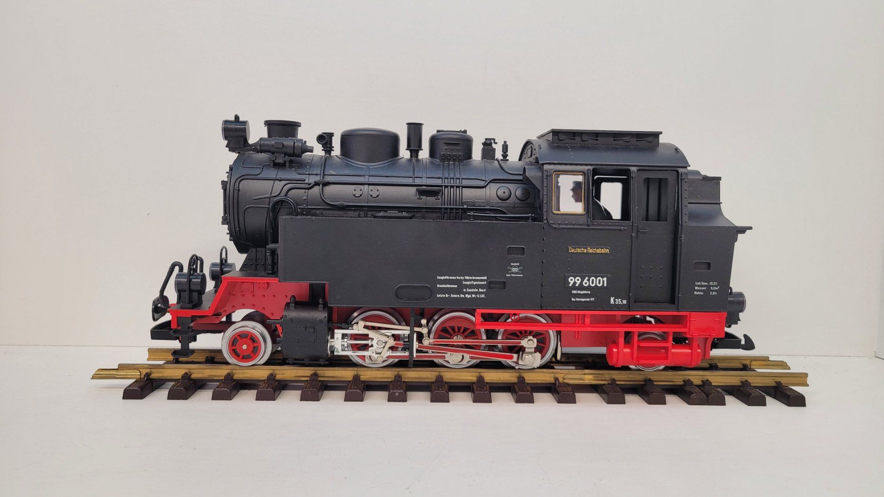 LGB Modellini di ferrovie: LGB, Br. 99 6001, Harz- Querbahn "2080S" electronic, "Sound" – Usato da Büsserach venduto da ModellbahnDepot 1