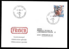 Sonderbrief OMS 21 Assemblée Mondial Santé Genève 2.5.1988