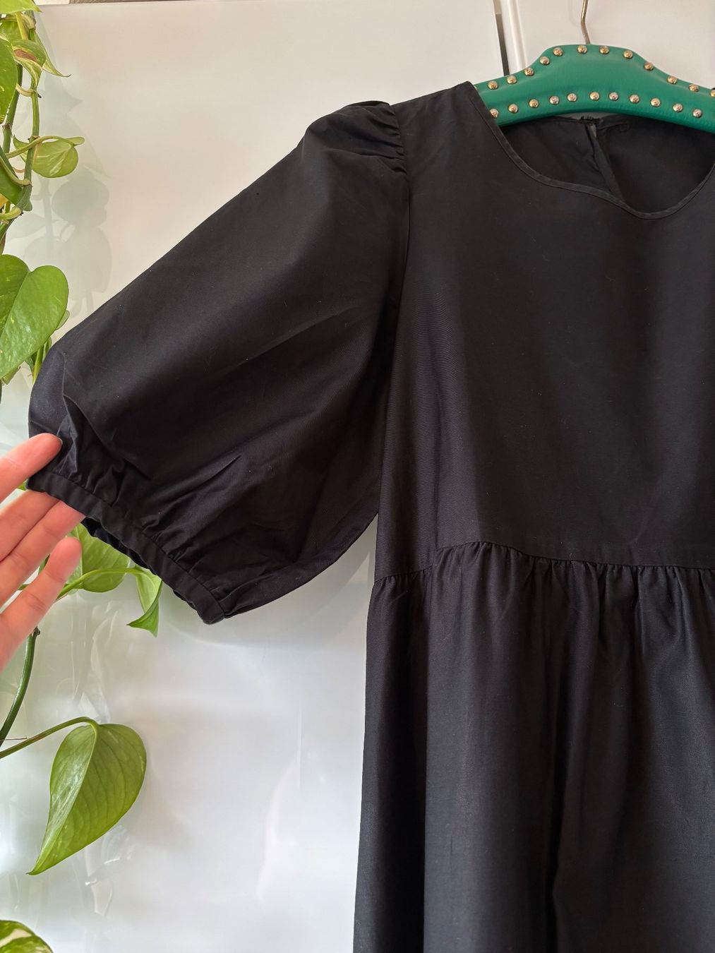 Zara Vestiti: ZARA schwarzes Kleid aus Baumwolle – Usato da Zürich venduto da missmodernage 2