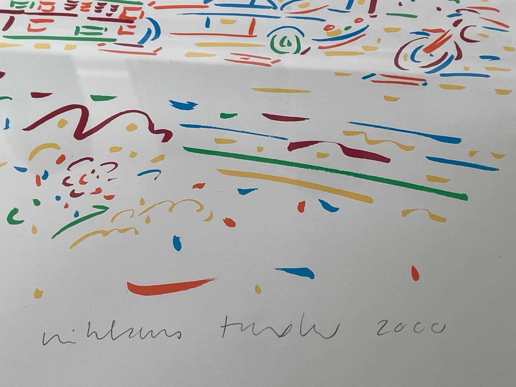Grafica & Litografie: Lithographie von Niklaus troxler. Handsignier nummeriert – Usato da Schenkon venduto da Star5 1