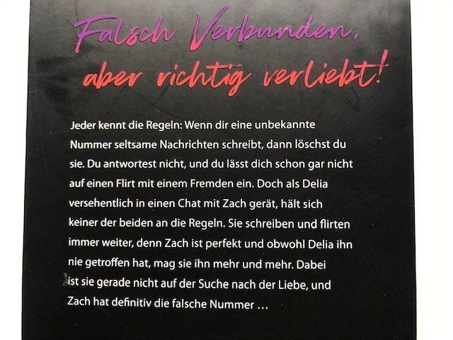Libri: Wrong Number, Right Guy von Teagan Hunter – Usato da Zürich venduto da popcorn67 3