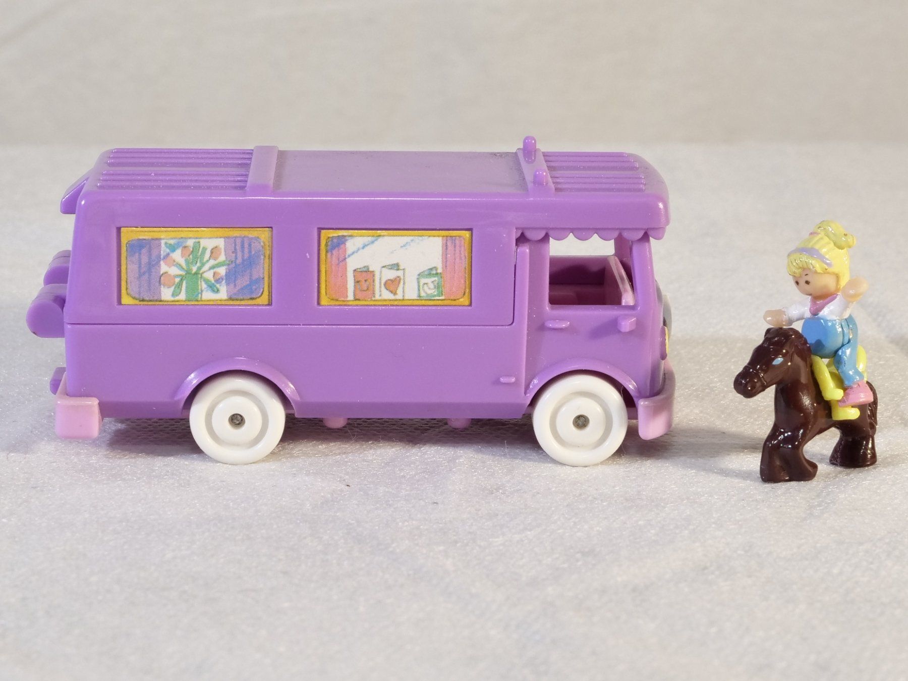 Polly Pocket Giocattoli: Polly Pocket von 1994 Pferde-Transporter – Usato da Lustmühle venduto da Glatisant 2